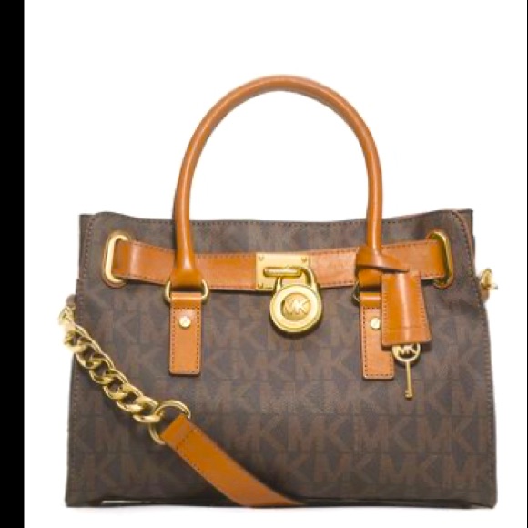 Michael Kors Hamilton Logo Satchel